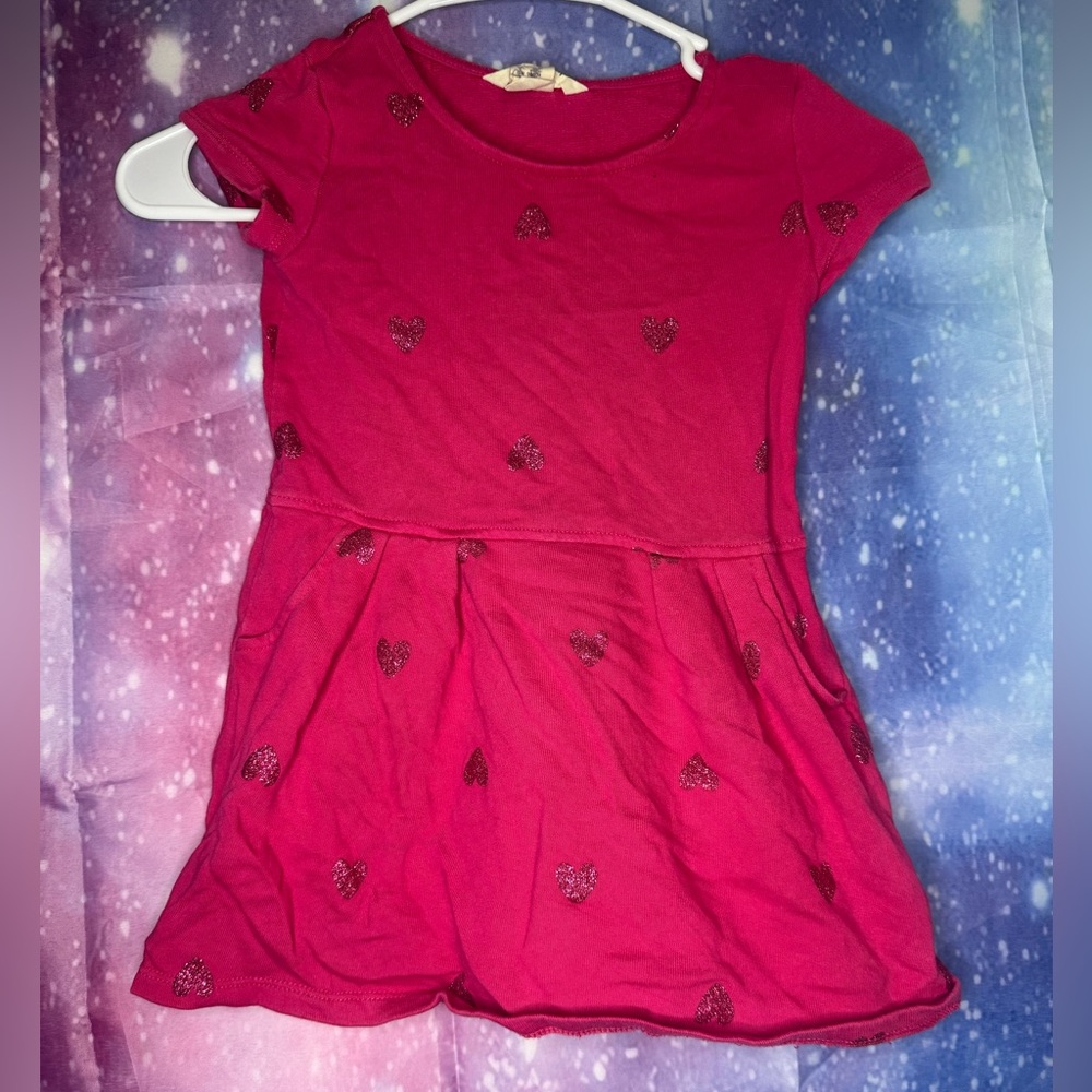 H&M heart dress size 2-4 years 🛍